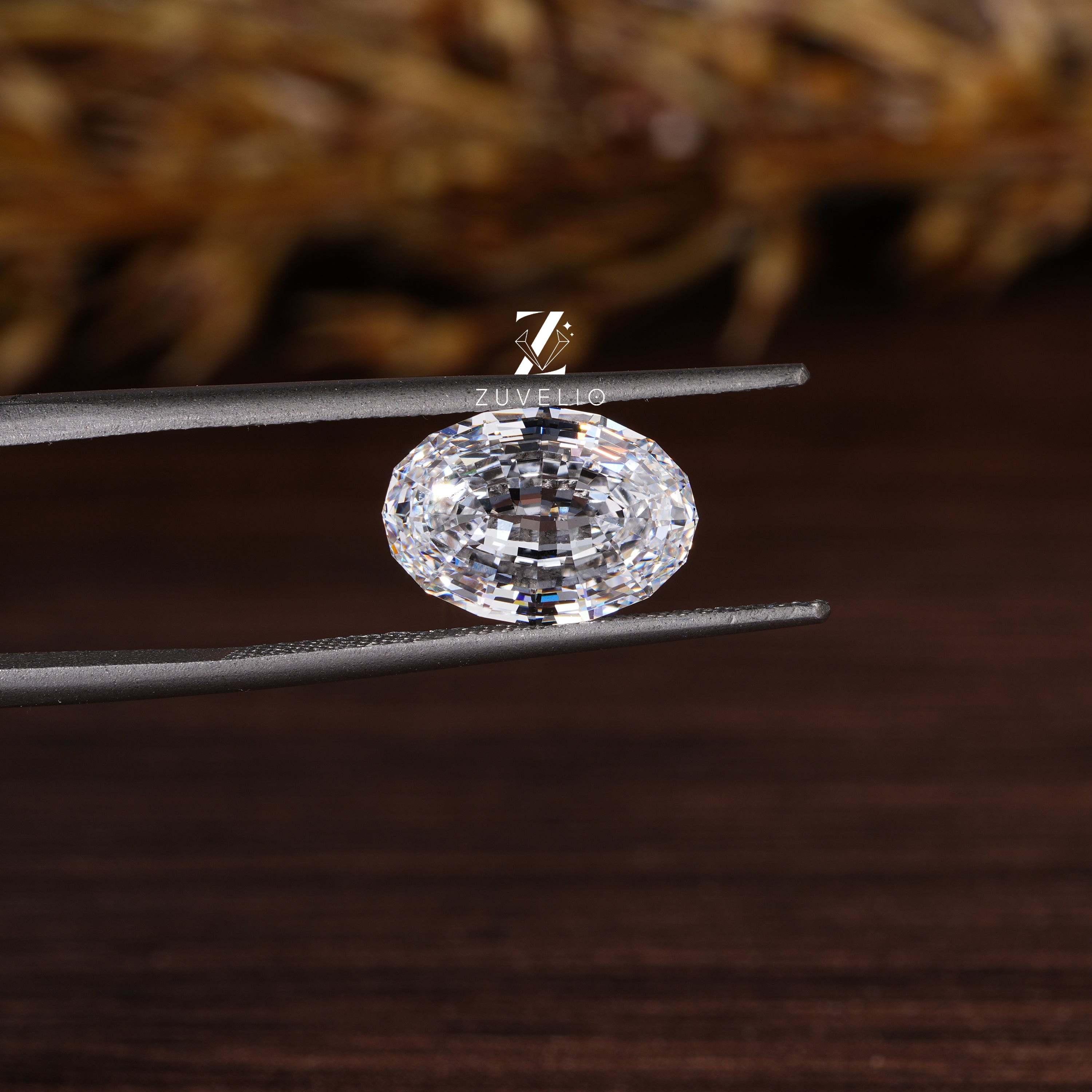 3.56 Ct Oval Step Cut Lab Diamond - Zuvelio.com