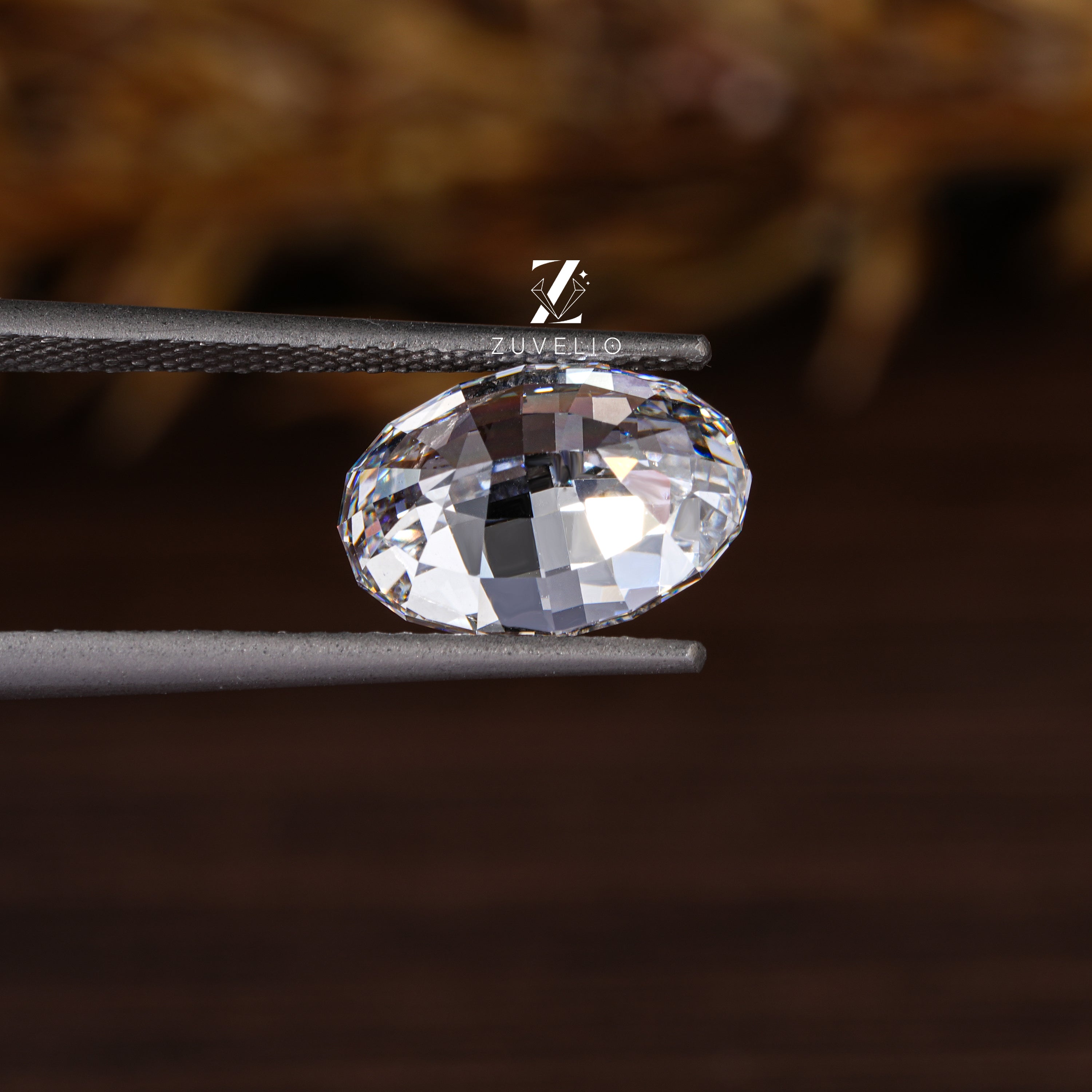 3.56 Ct Oval Step Cut Lab Diamond - Zuvelio.com