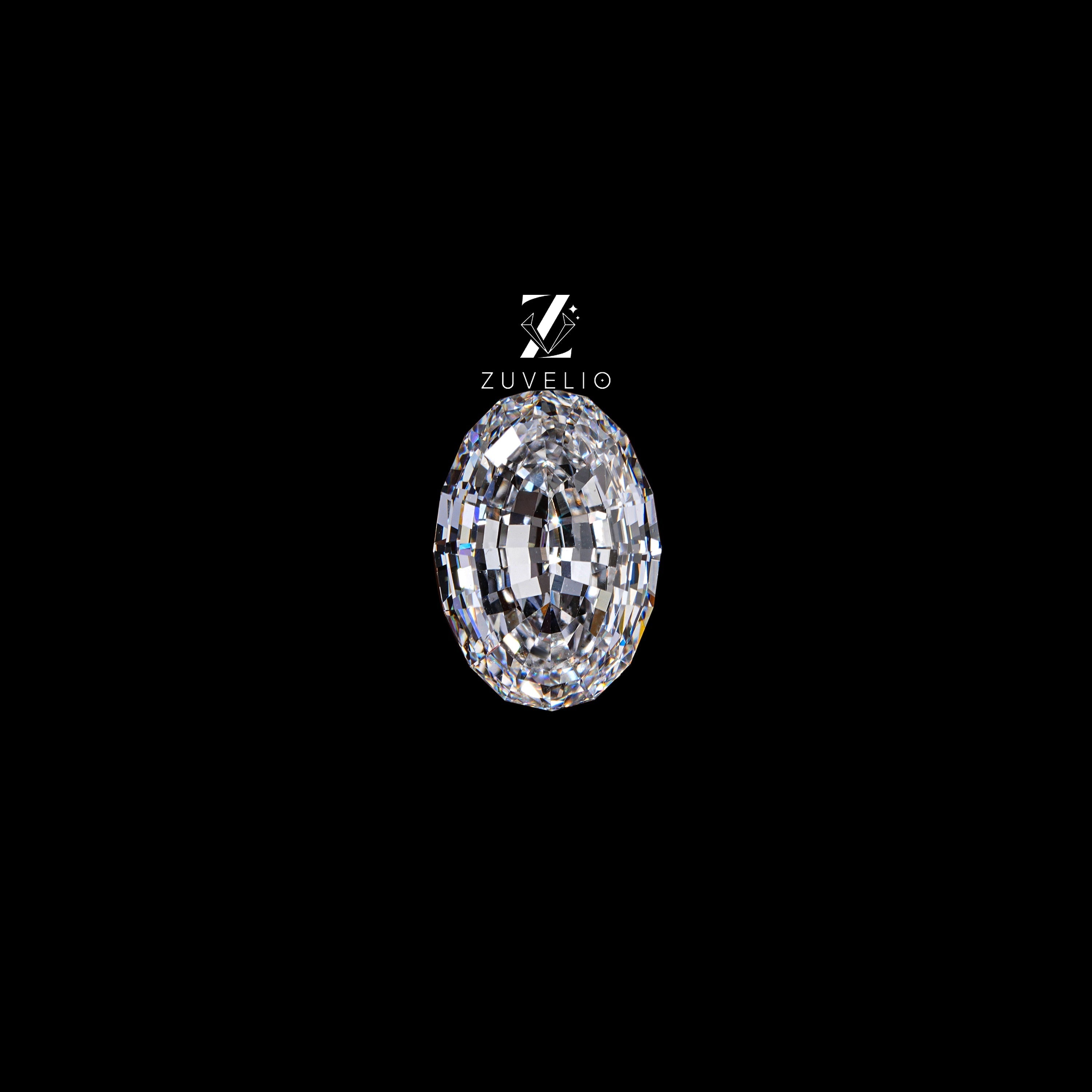 3.56 Ct Oval Step Cut Lab Diamond - Zuvelio.com