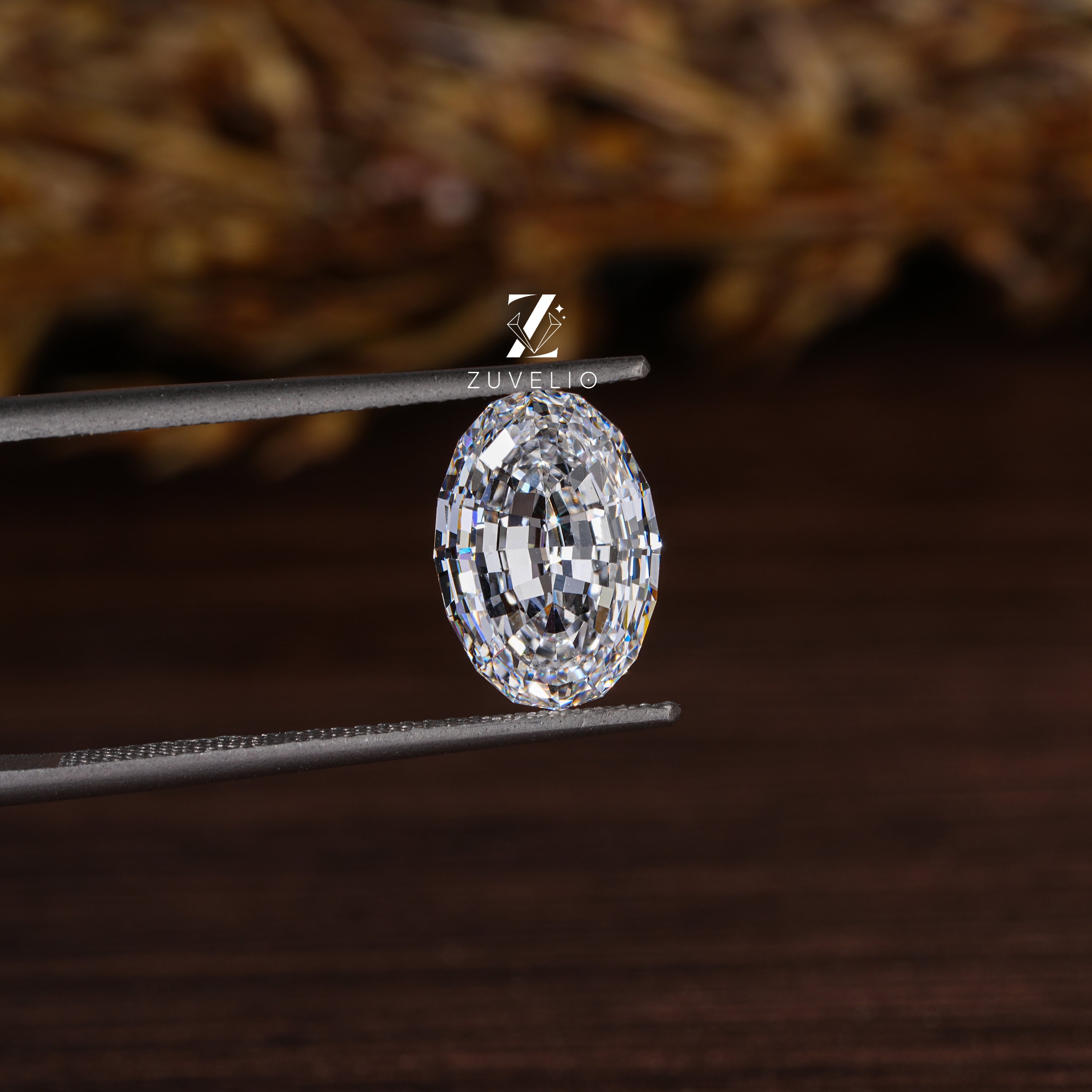 3.56 Ct Oval Step Cut Lab Diamond - Zuvelio.com