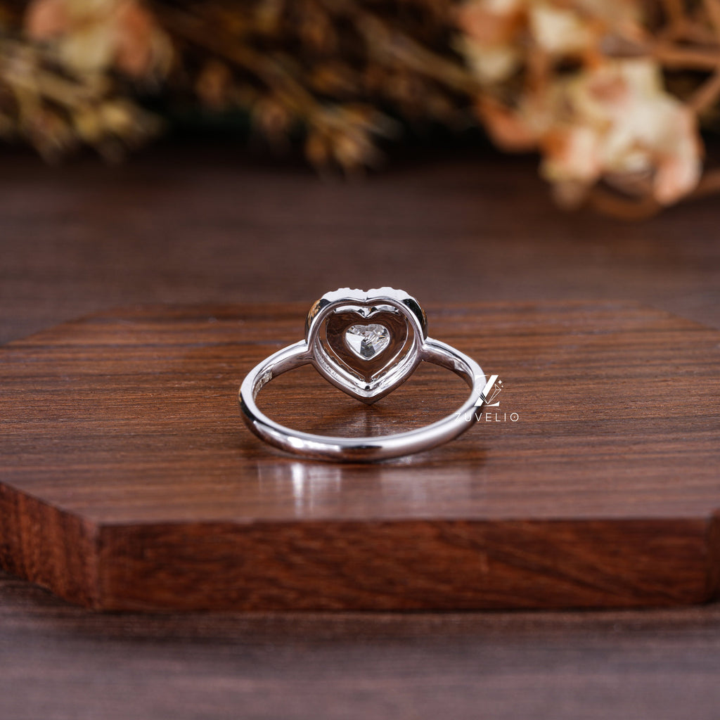 Heart Shape Lab Ring - Zuvelio.com