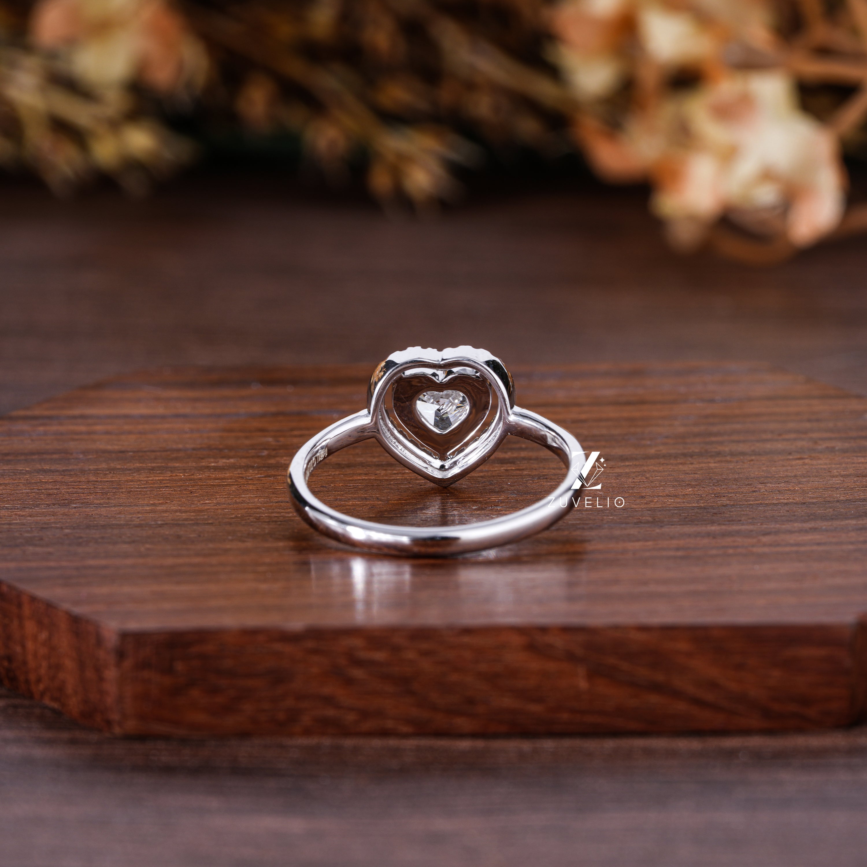 Heart Shape Lab Ring - Zuvelio.com