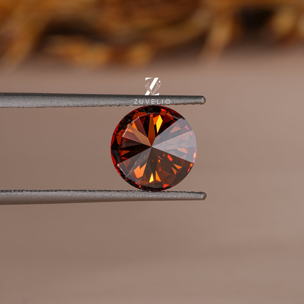 2.05 Ct Brown Orange Lab Diamond - Zuvelio.com