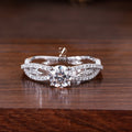 Twisted Pave Band Ring - Zuvelio.com