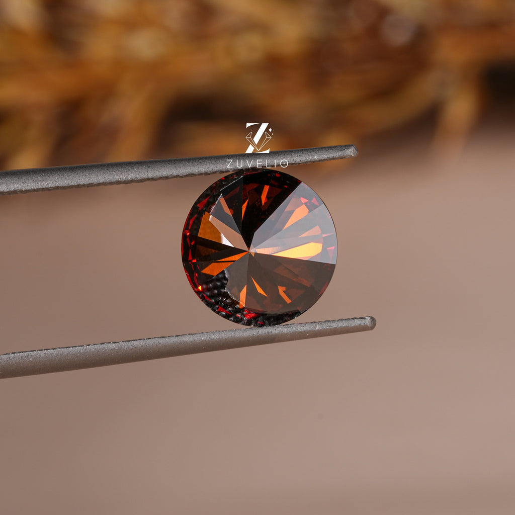 2.04 Ct Deep Orange Lab Diamond - Zuvelio.com