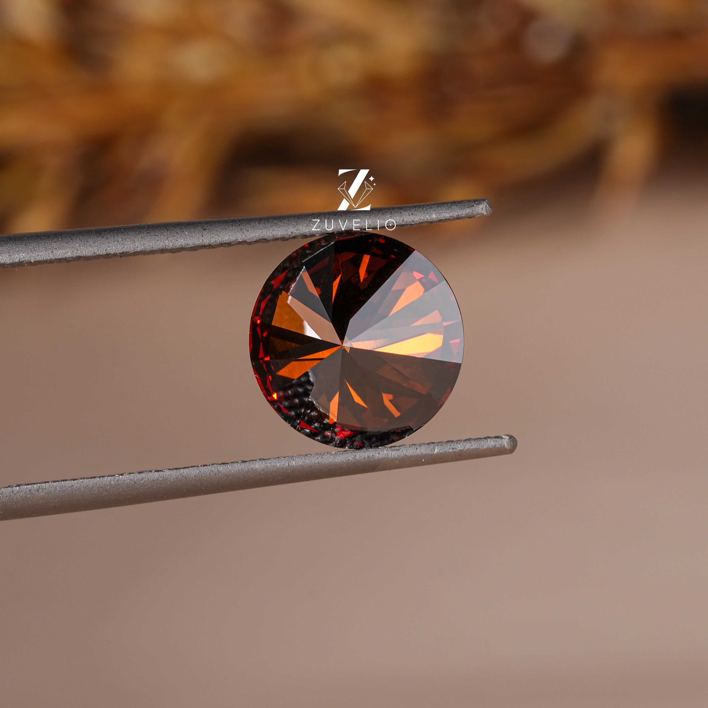 2.04 Ct Deep Orange Lab Diamond - Zuvelio.com