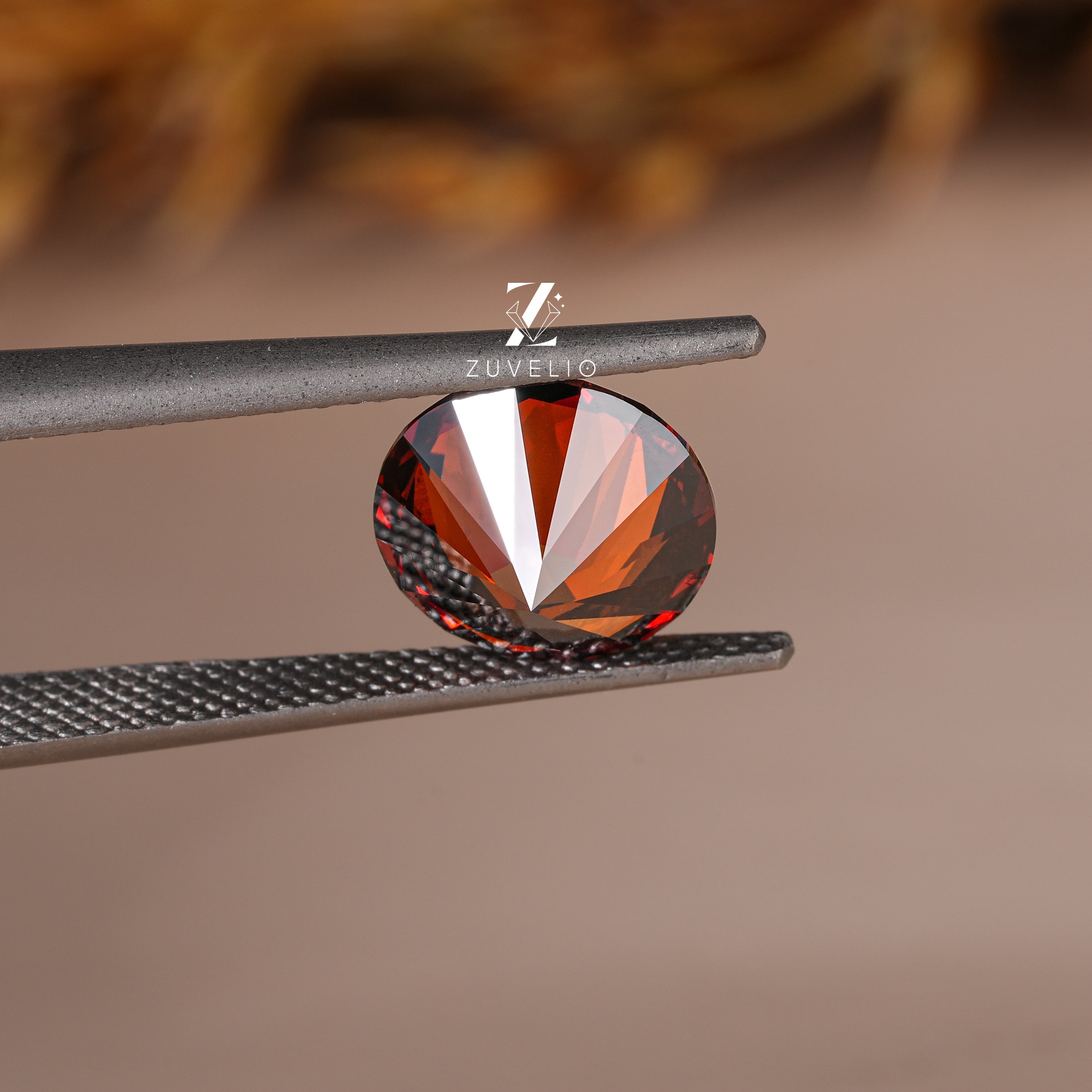 2.04 Ct Deep Orange Lab Diamond - Zuvelio.com