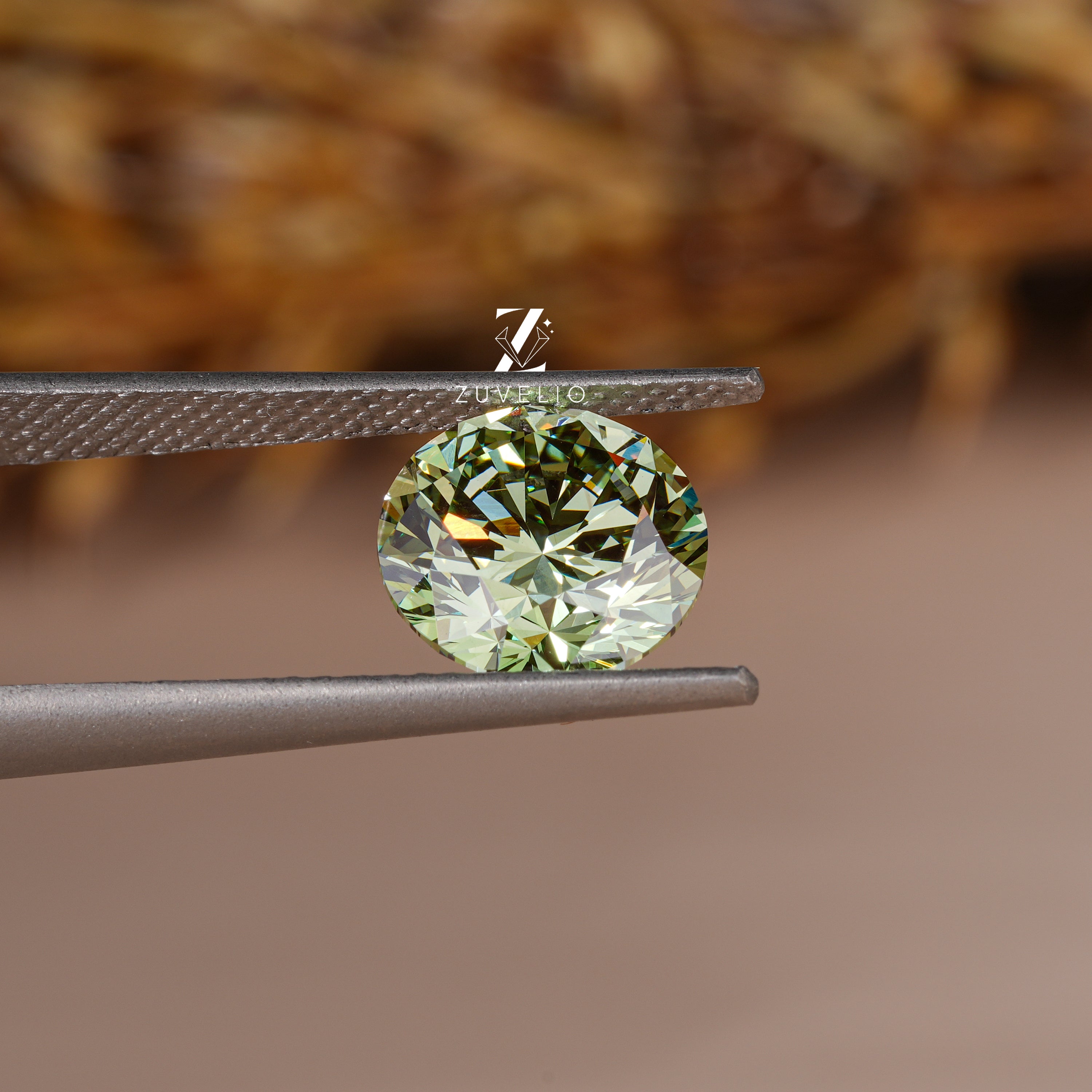 3.11 Ct Green Lab Diamond - Zuvelio.com