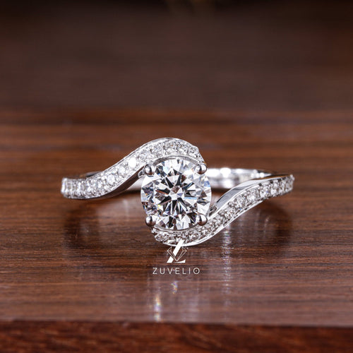 1 Ct Lab Grown Diamond Ring - Zuvelio.com
