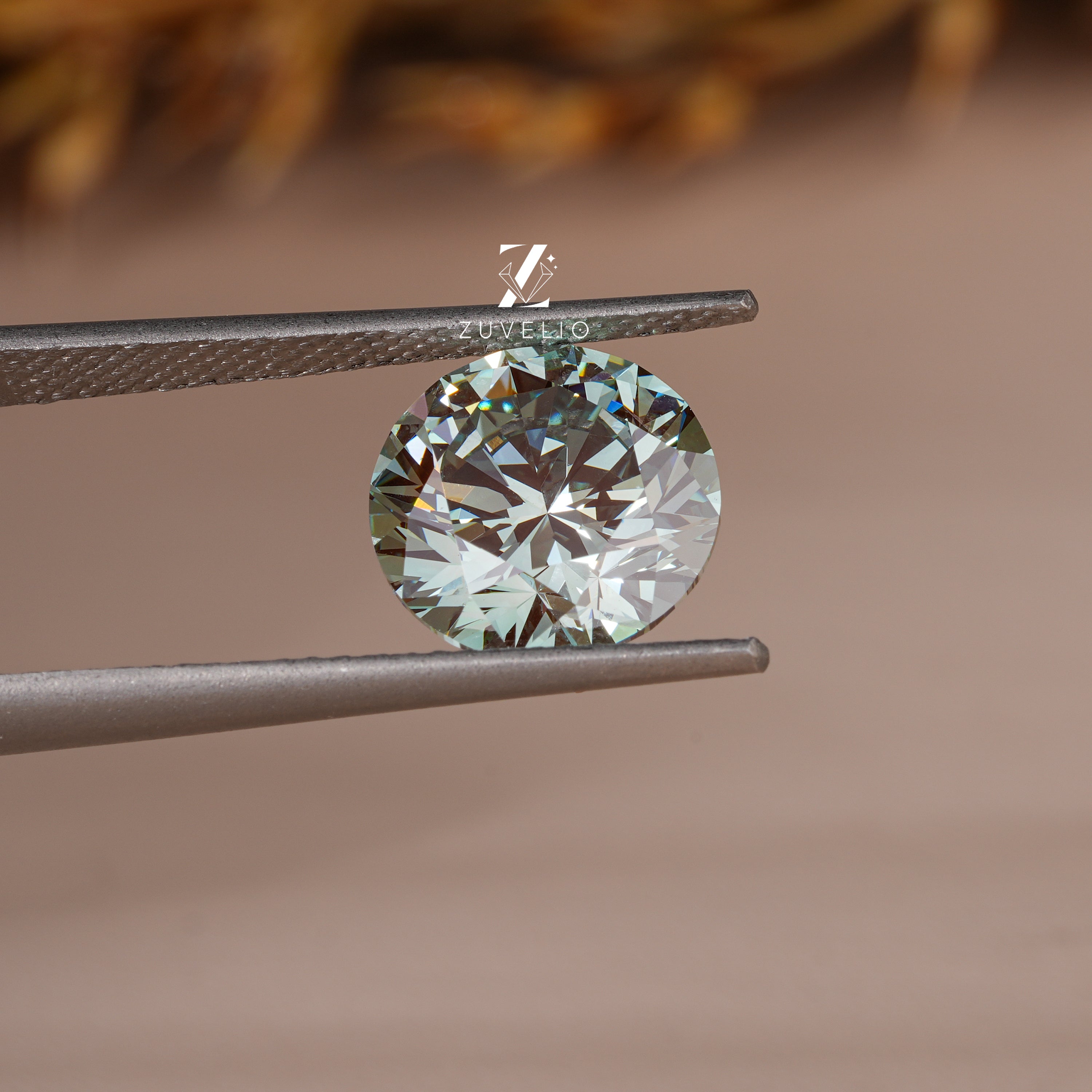 3.06 Ct Intense Blue Lab Diamond - Zuvelio.com