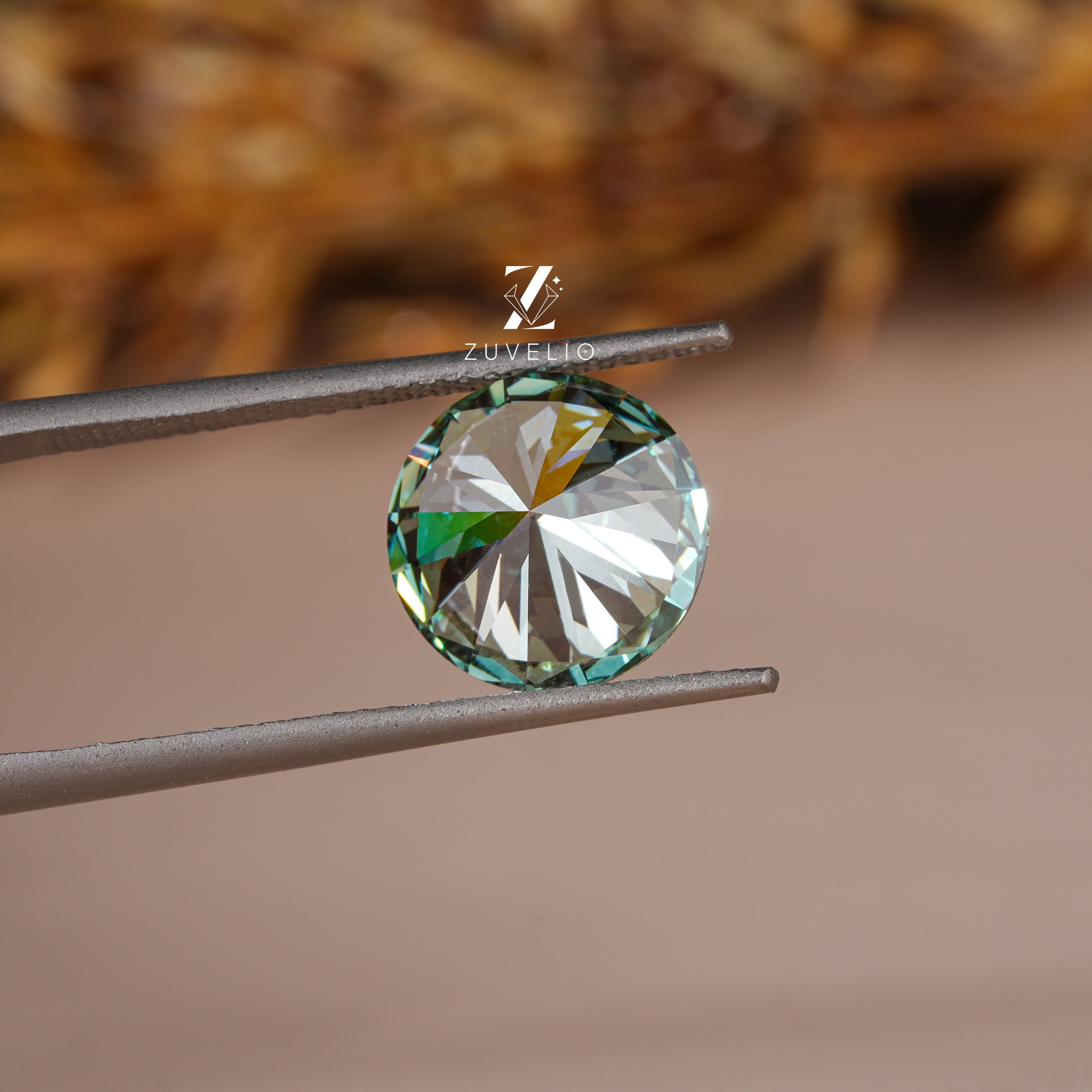 3.06 Ct Intense Blue Lab Diamond - Zuvelio.com