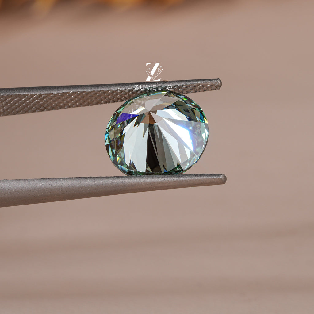 3.06 Ct Intense Blue Lab Diamond - Zuvelio.com