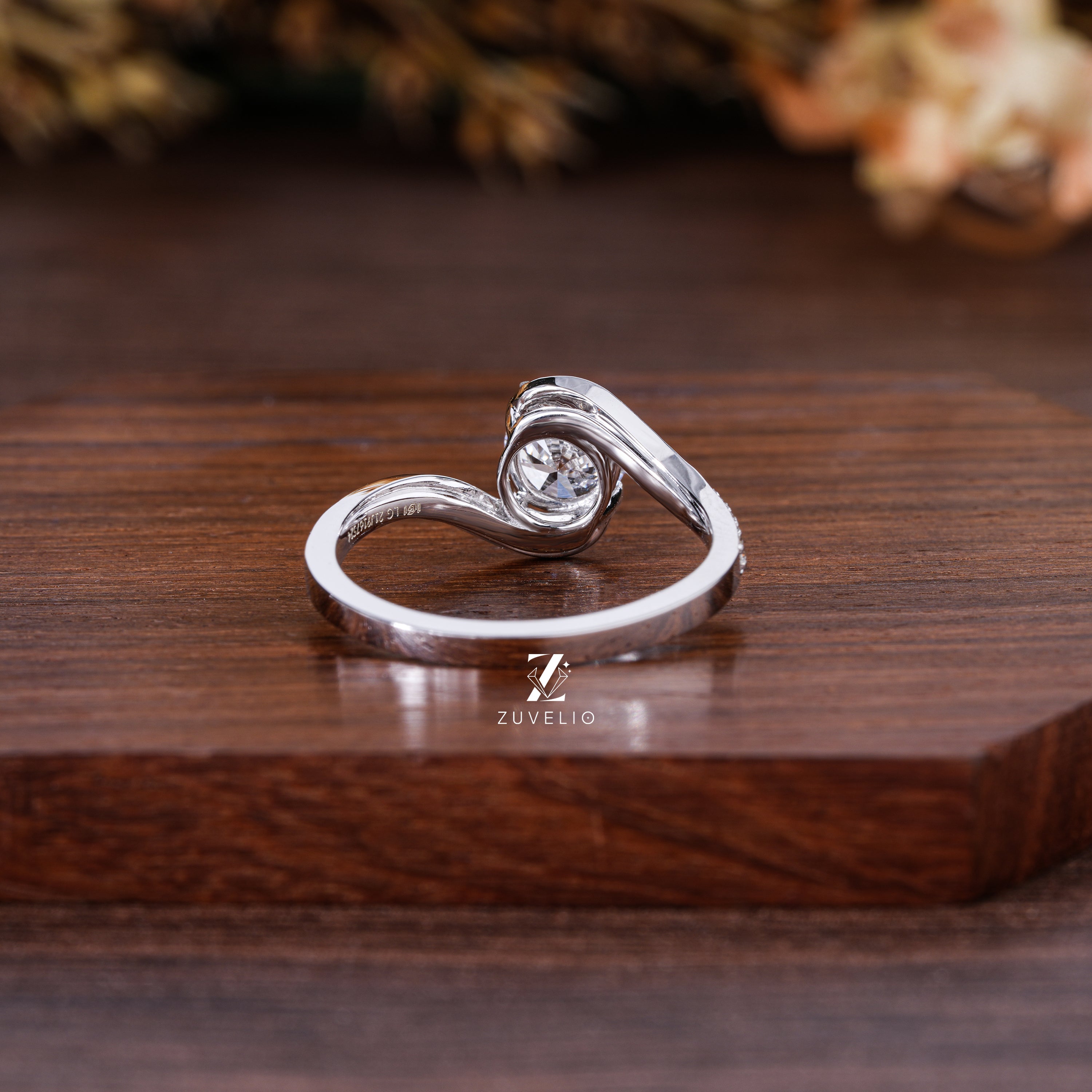 1 Ct Lab Grown Diamond Ring - Zuvelio.com