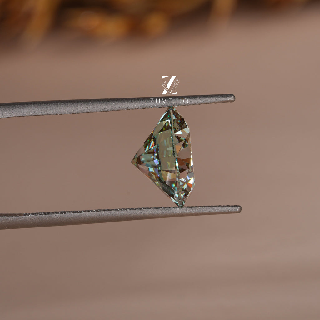 3.06 Ct Intense Blue Lab Diamond - Zuvelio.com