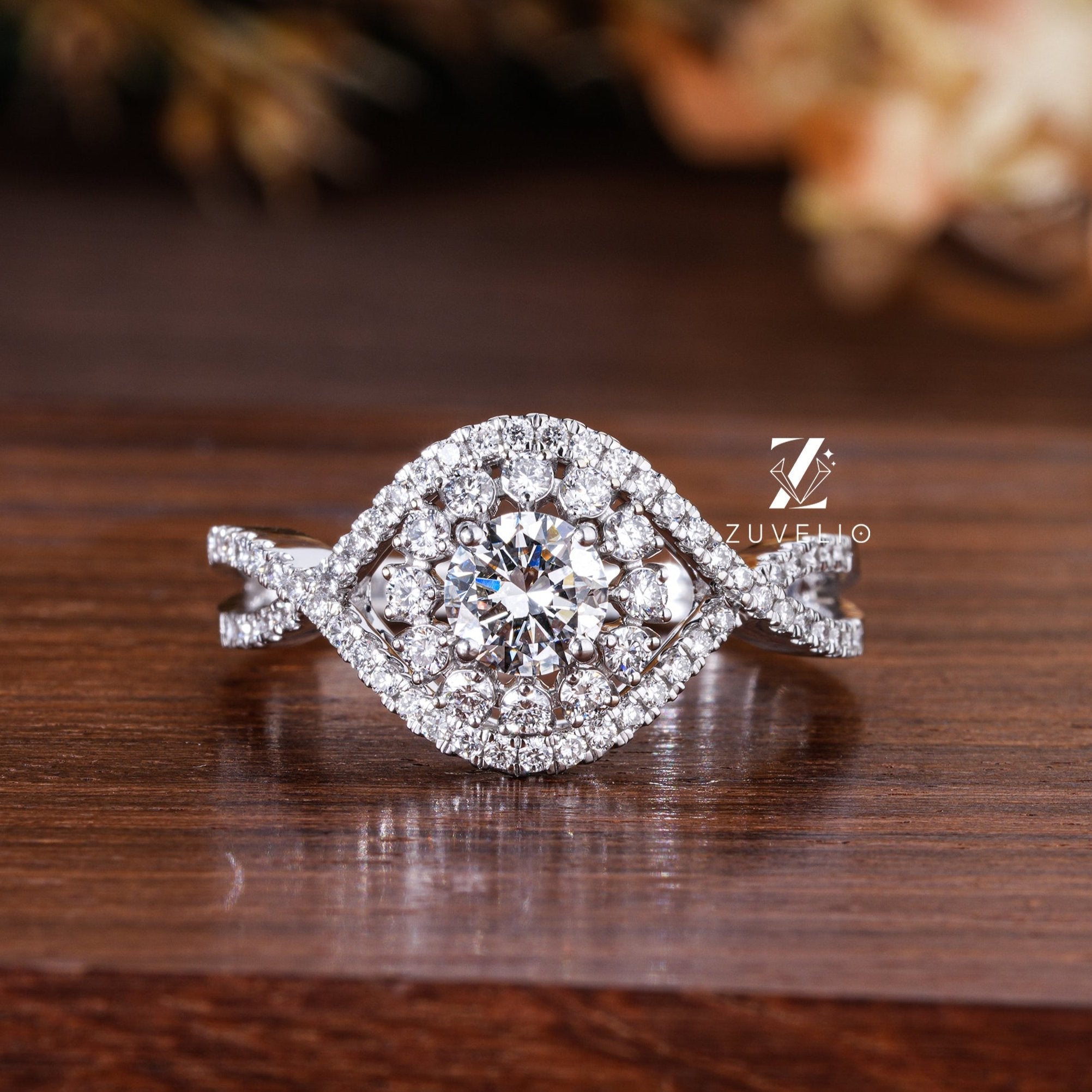 Twist Lab Grown Diamond Ring - Zuvelio.com