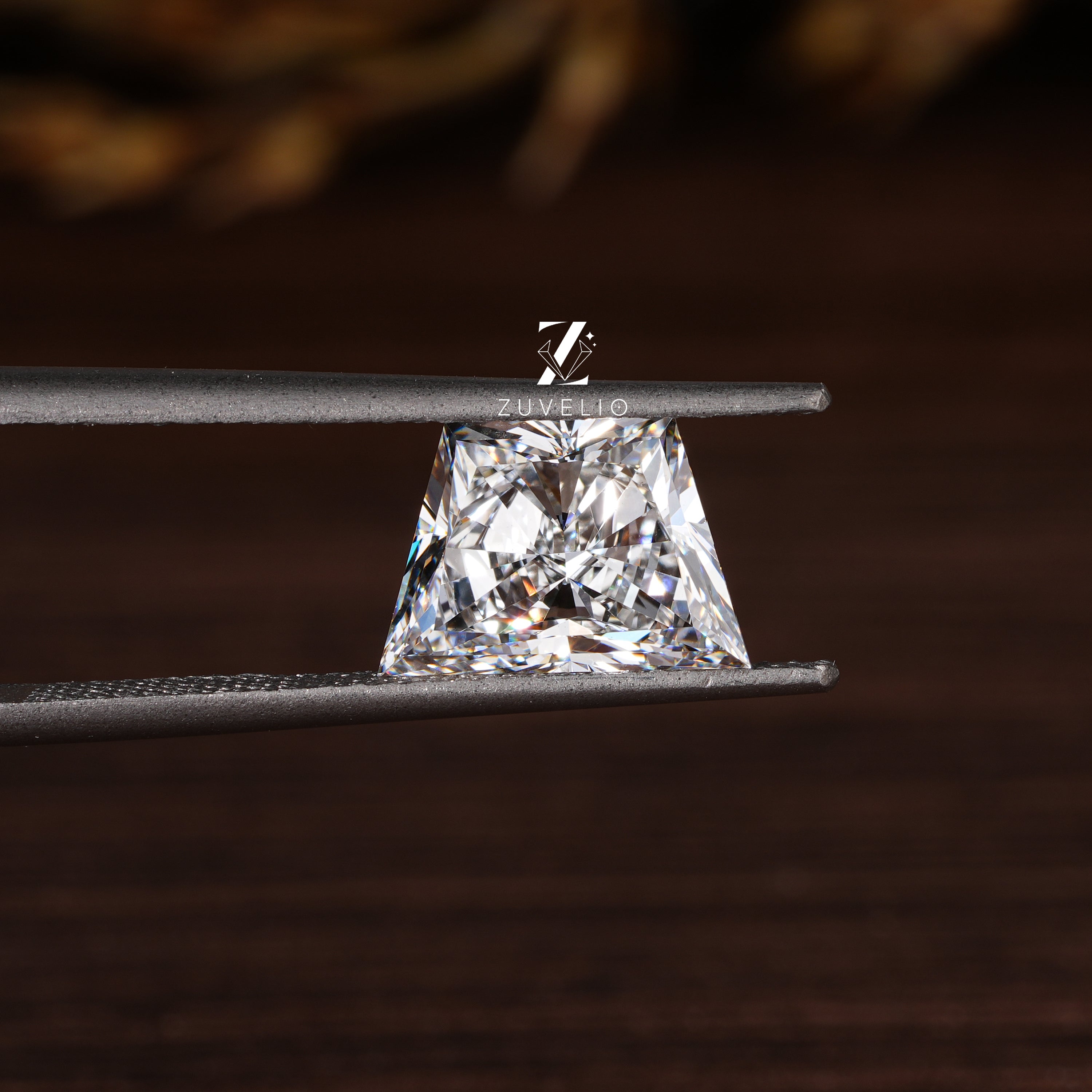 1.12 Ct Trepezoid Lab Diamond - Zuvelio.com