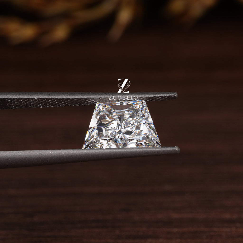 1.12 Ct Trepezoid Lab Diamond - Zuvelio.com