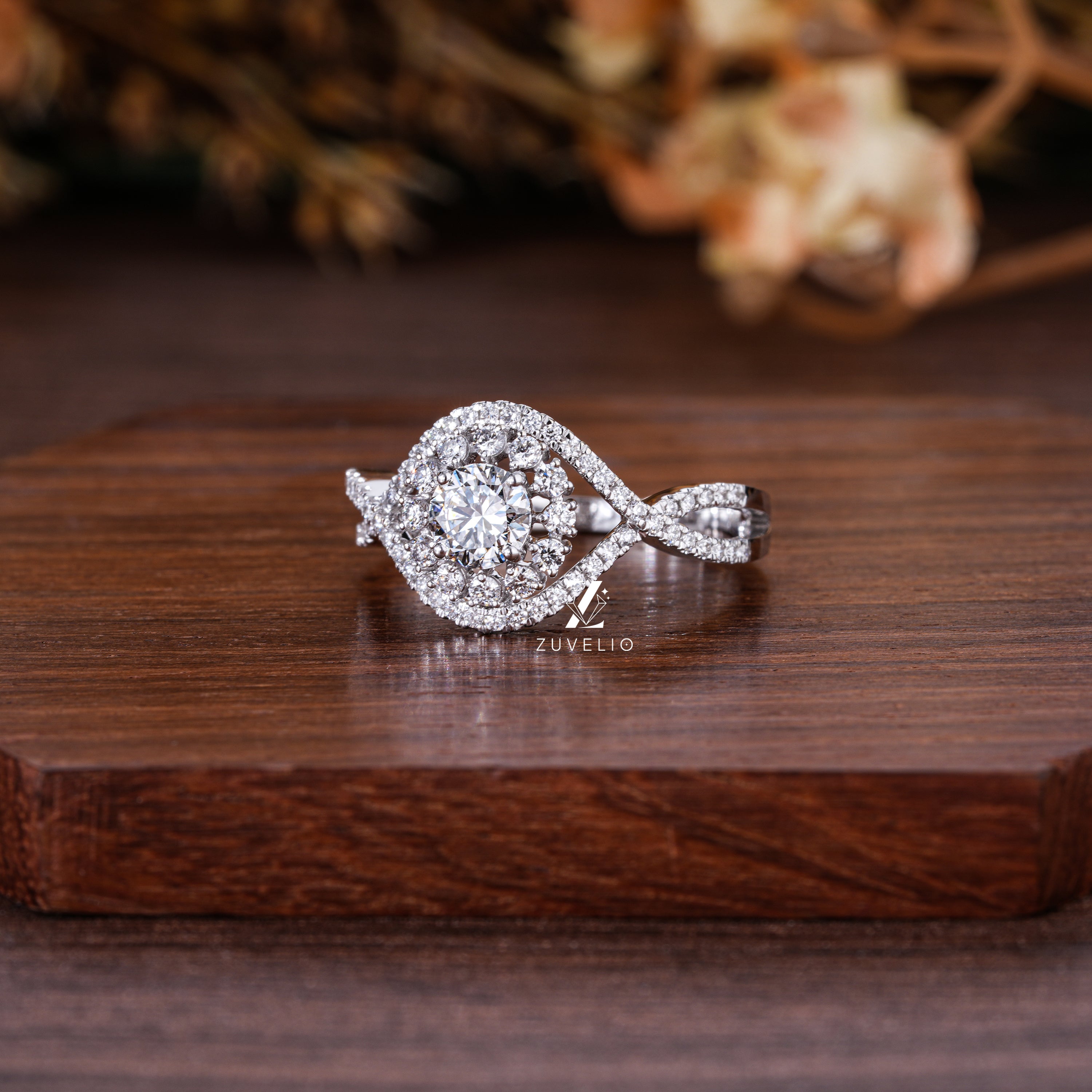 Twist Lab Grown Diamond Ring - Zuvelio.com