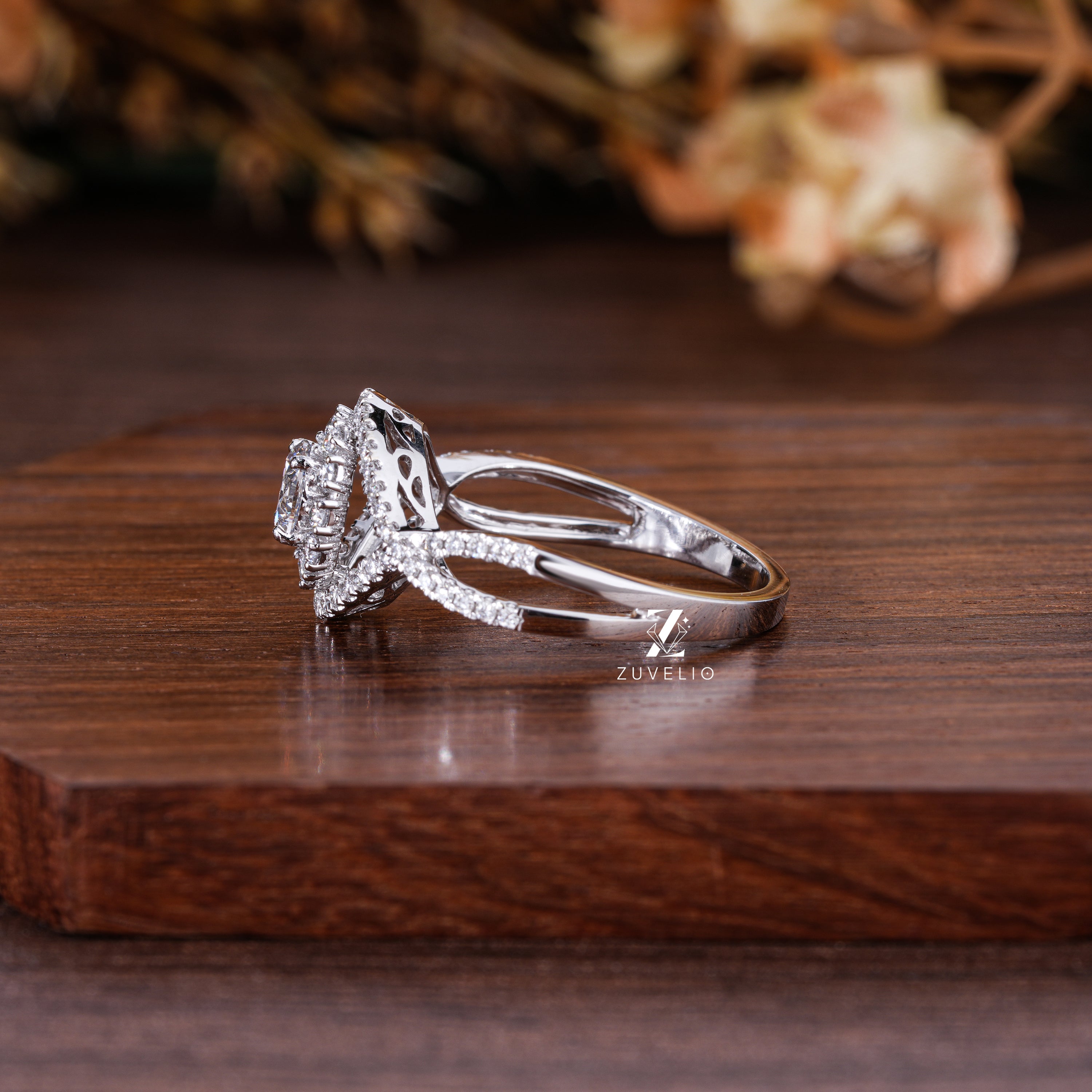 Twist Lab Grown Diamond Ring - Zuvelio.com
