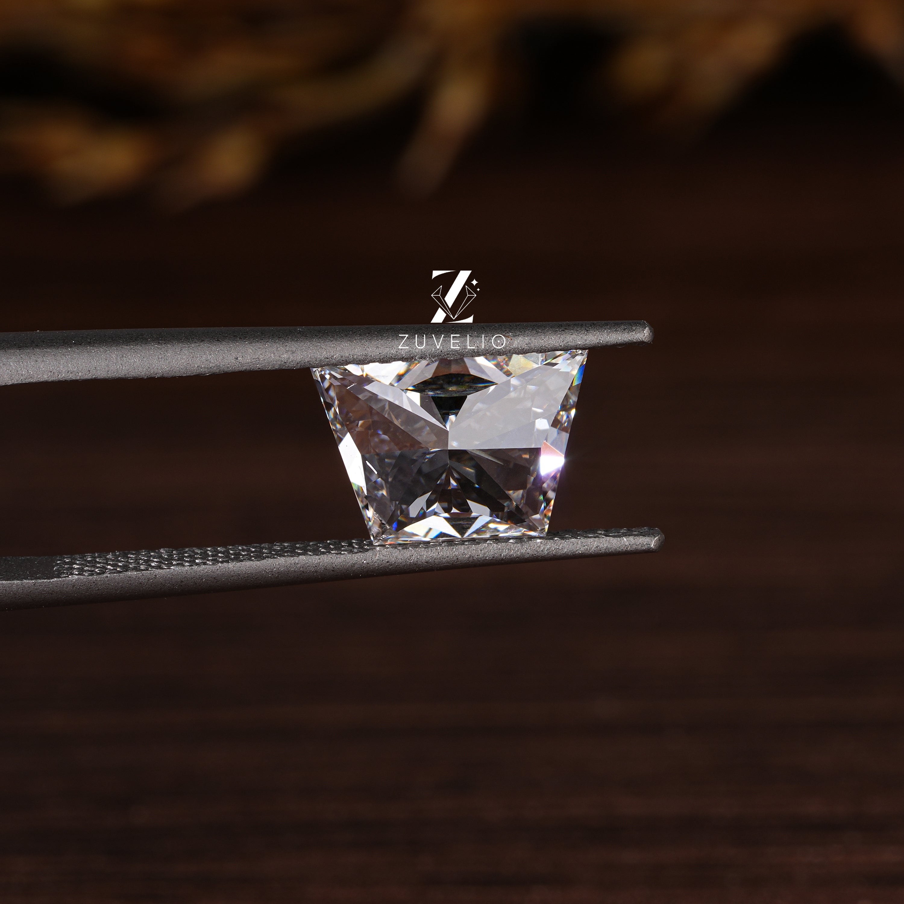 1.12 Ct Trepezoid Lab Diamond - Zuvelio.com