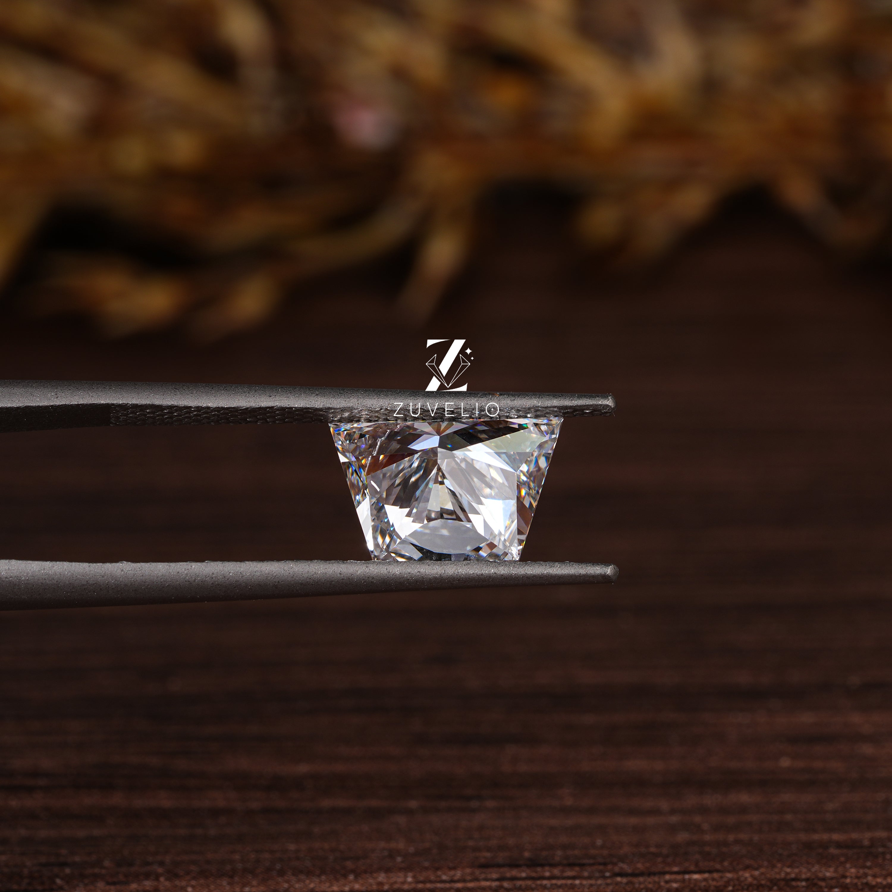 1.12 Ct Trepezoid Lab Diamond - Zuvelio.com