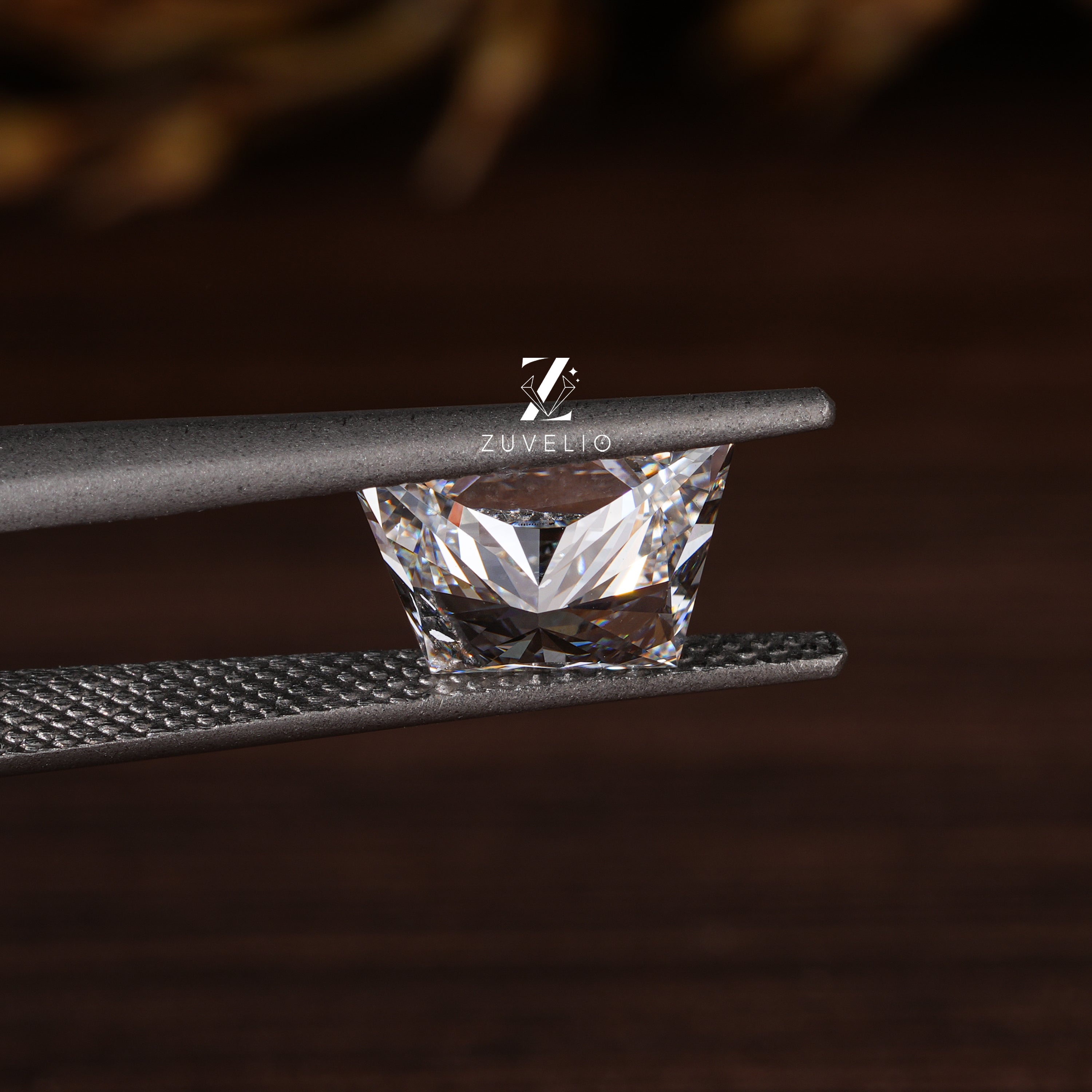 1.12 Ct Trepezoid Lab Diamond - Zuvelio.com