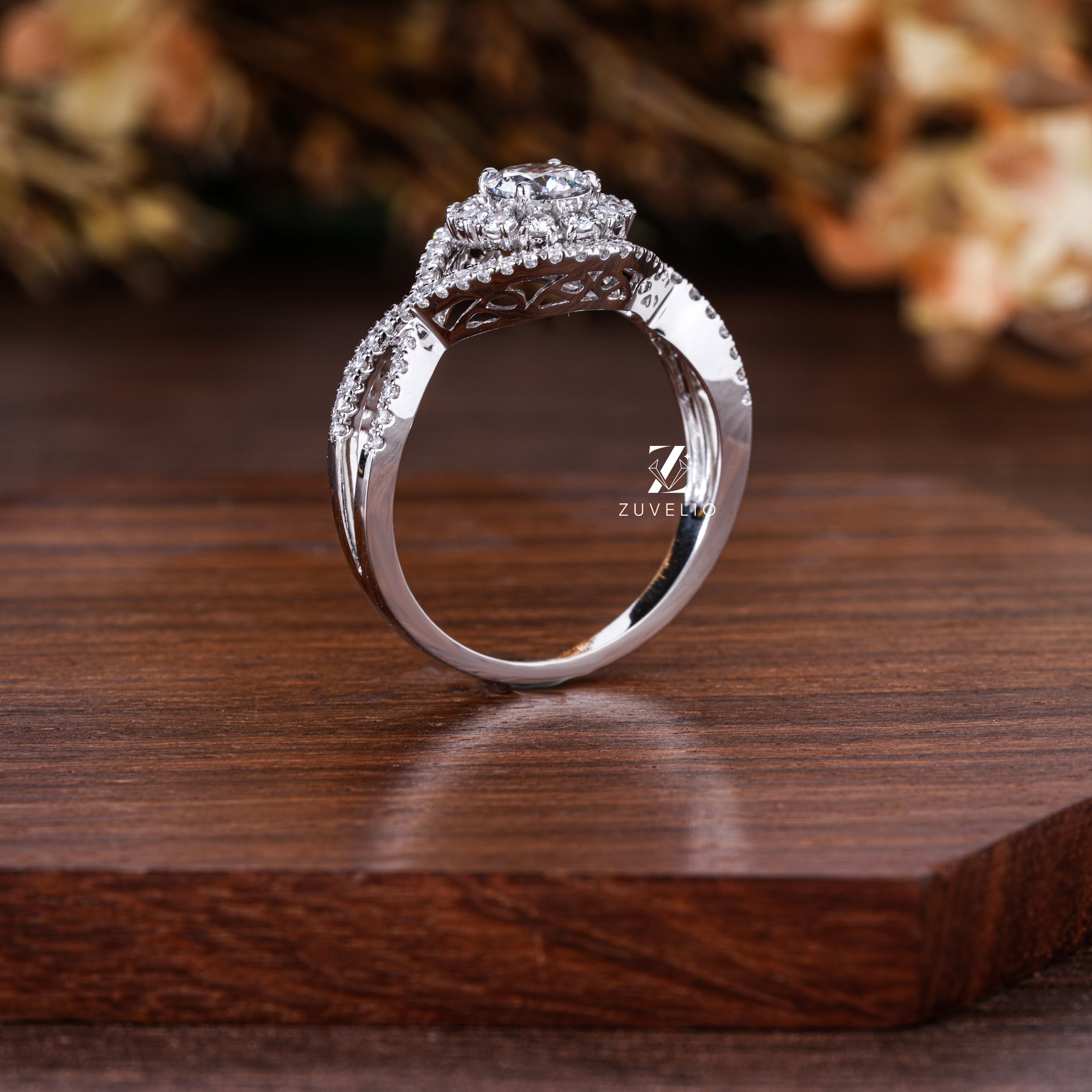 Twist Lab Grown Diamond Ring - Zuvelio.com