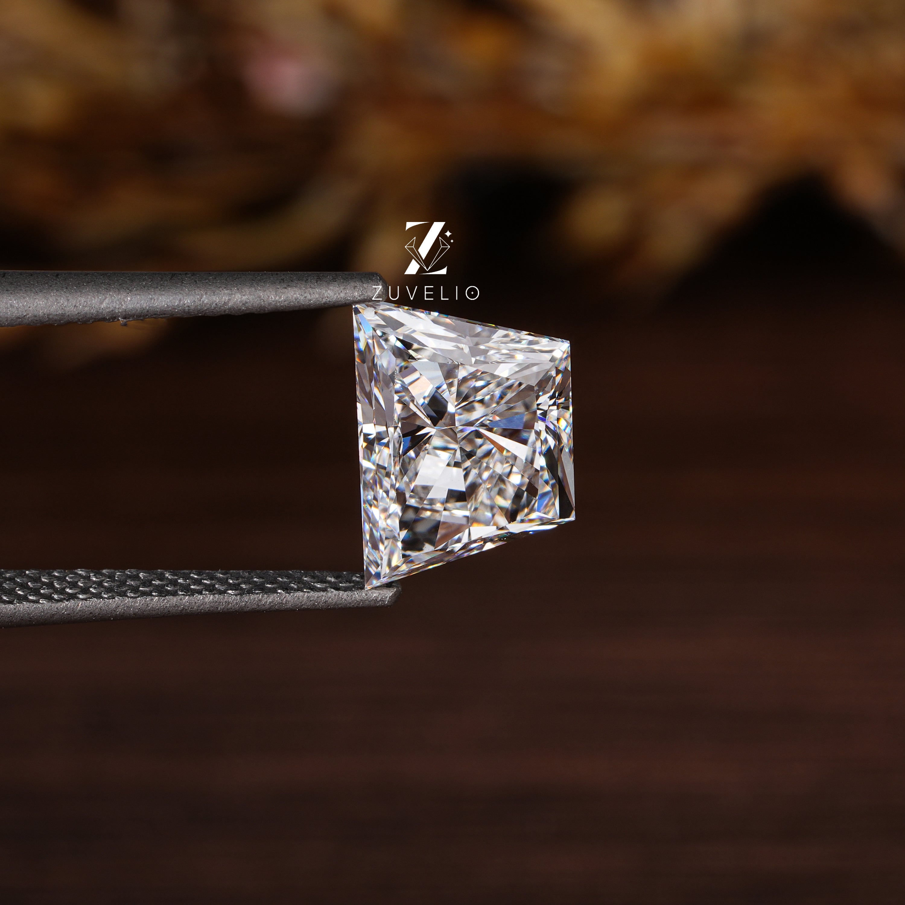 1.12 Ct Trepezoid Lab Diamond - Zuvelio.com
