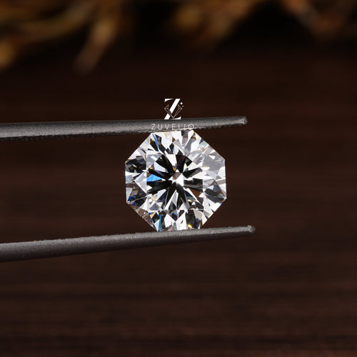 2.16 Ct Octagonal Lab Diamond - Zuvelio.com
