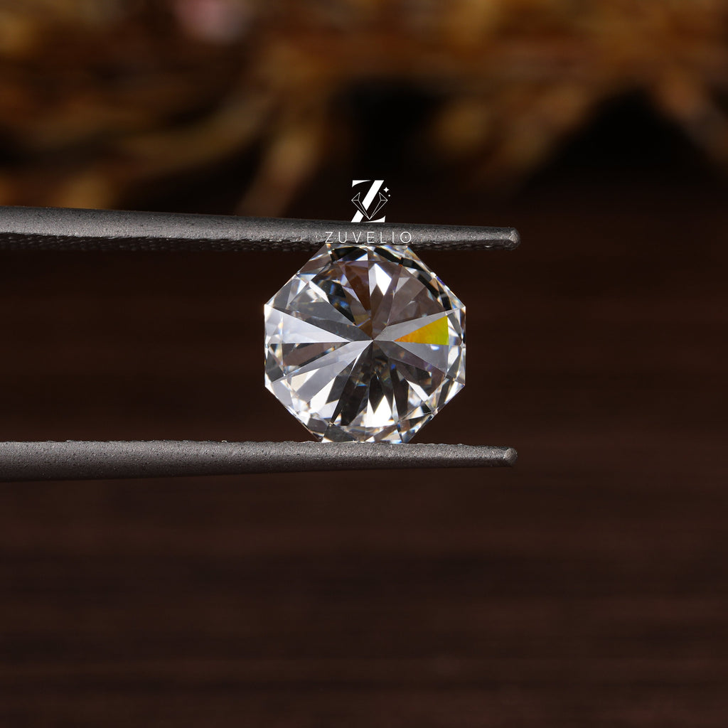 2.16 Ct Octagonal Lab Diamond - Zuvelio.com