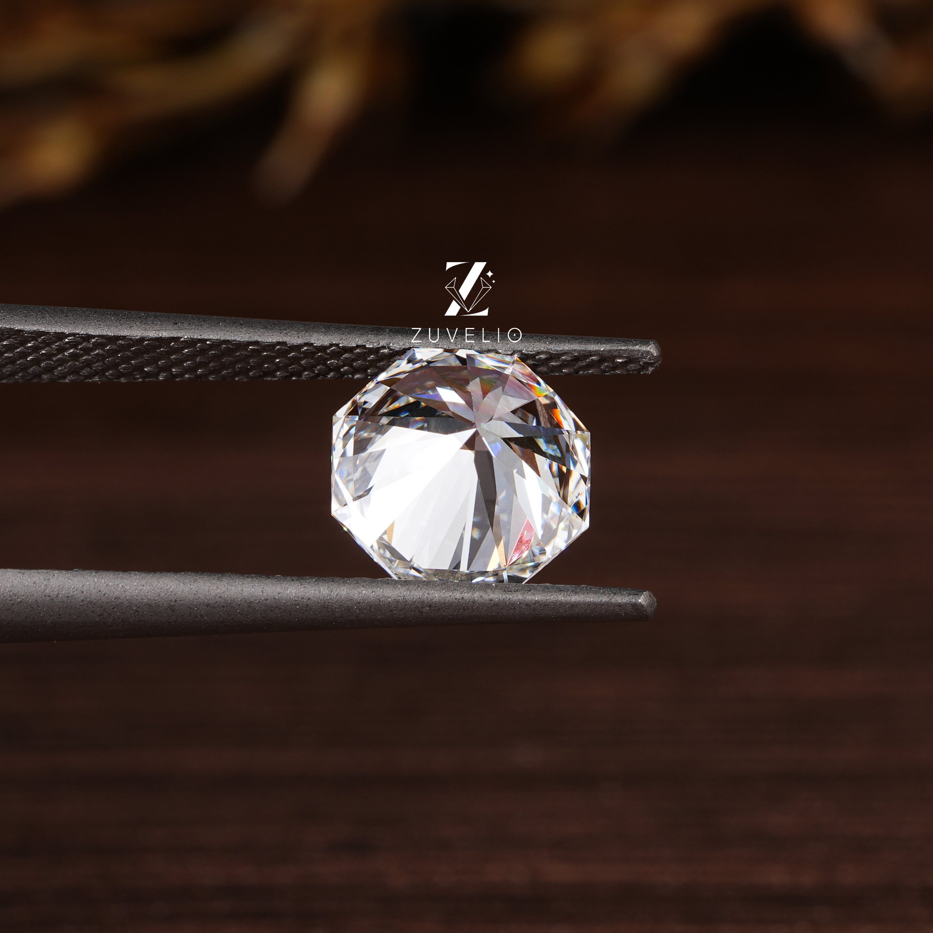 2.16 Ct Octagonal Lab Diamond - Zuvelio.com